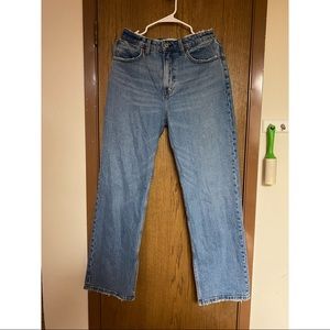 Abercrombie & Fitch Curve Love High Rise 90s Relaxed Jean